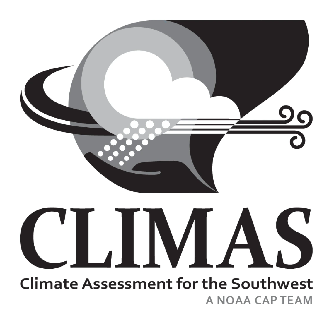 CLIMAS 2024 Logo - B&W - Vertical - White Background