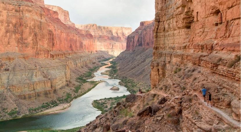 Stream in Grand Canyon Karst Landscape in Arizona