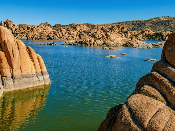 granite boulder lake, Prescott, arizona